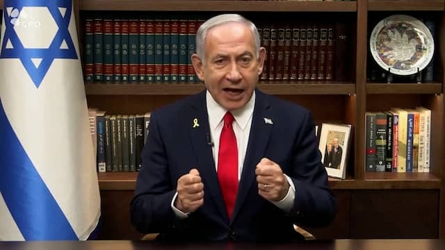 Image from Video: Netanyahu thanks 'Great friend' Trump after attack on Iran