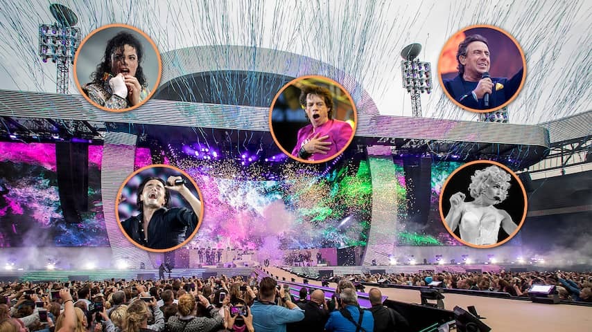 Musical memories of De Kuip: 'Got a hand from Michael Jackson'