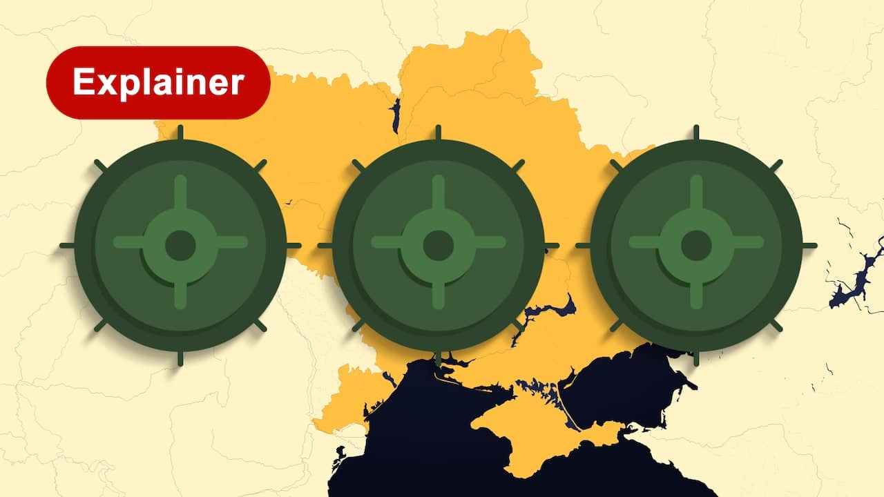 Image from video: The US supplies landmines to Ukraine, that is not without controversy