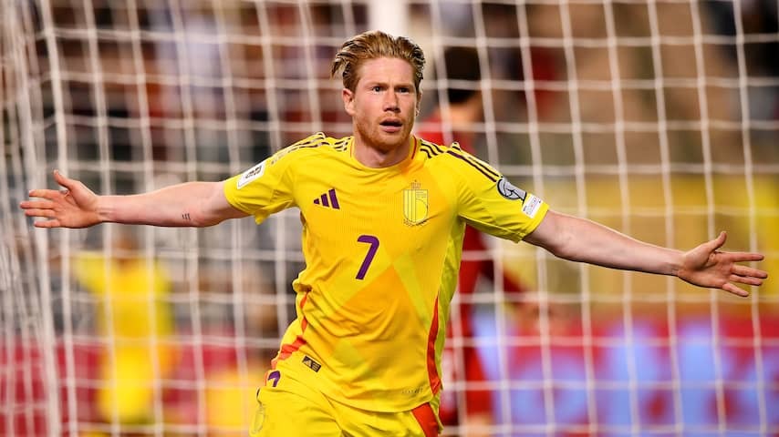 De Bruyne saves Belgium in World Cup qualification after a wonderful second half against Wales