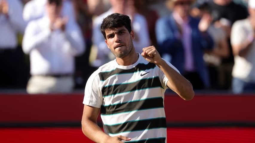 Alcaraz fills confidence for Wimbledon with final place on Queen's