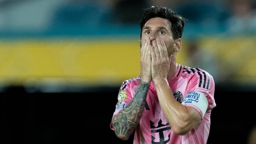 Messi shows class, but is the same as Inter Miami in opening duel WK Clubs