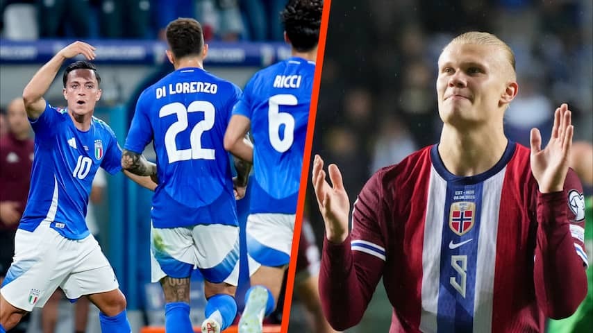 Italy recovers, Haaland and Norway are their step closer to the World Cup