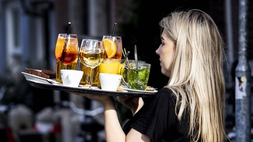 Horeca terrace staff