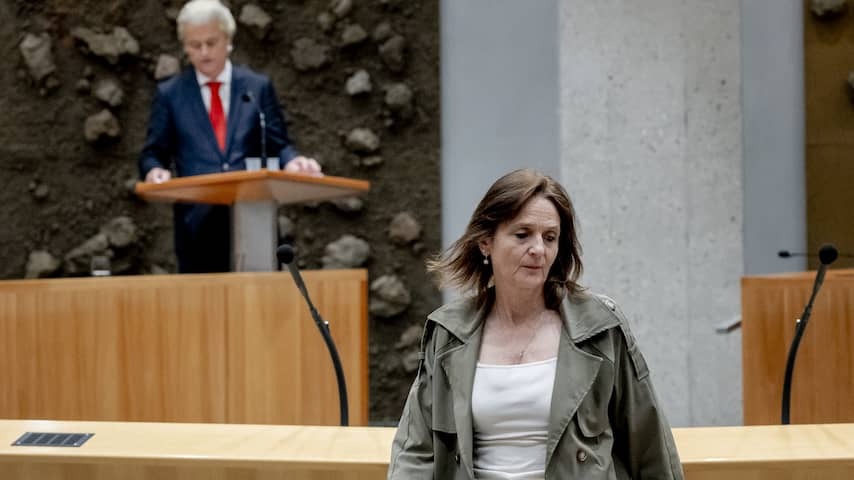 PVV against further elaboration of its own asylum plan, VVD, NSC and BBB voting for