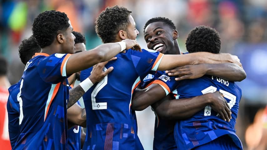 Party at the Dutch Juniors after EK stunt: 'Maybe better that we came with ten people'