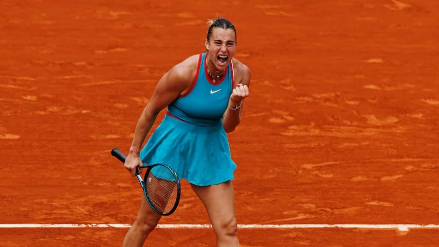 Title favorite Sabalenka fights to semi -finals at Roland Garros