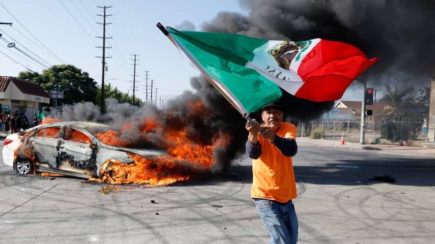 Protests and violence in Los Angeles are continuing to flare up after deployment National Guard