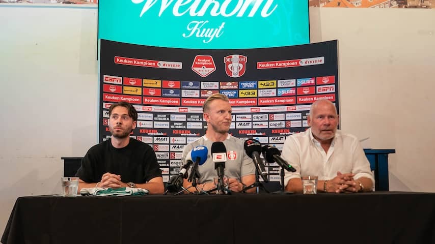 Kuijt became a trainer at Dordrecht after the call of journalist: 'He first doubted'