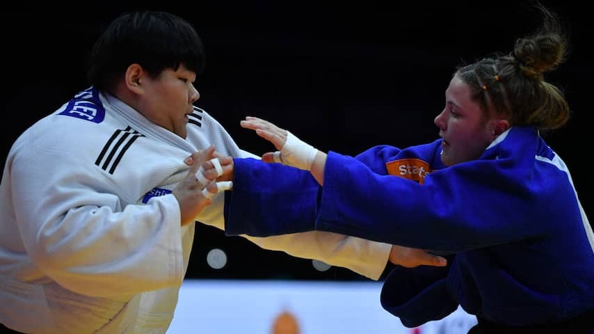 JudoLoeg ends World Cup with one medal: Marit Kamps loses battle for bronze