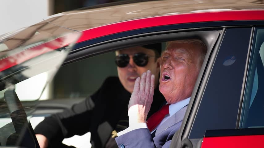 Donald Trump Elon Musk Tesla