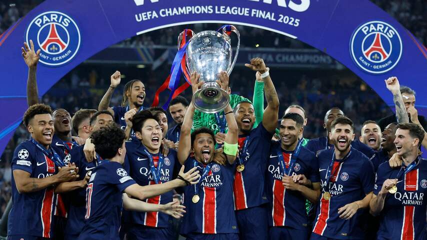 PSG wins Champions League for the first time thanks to record victory on Internazionale