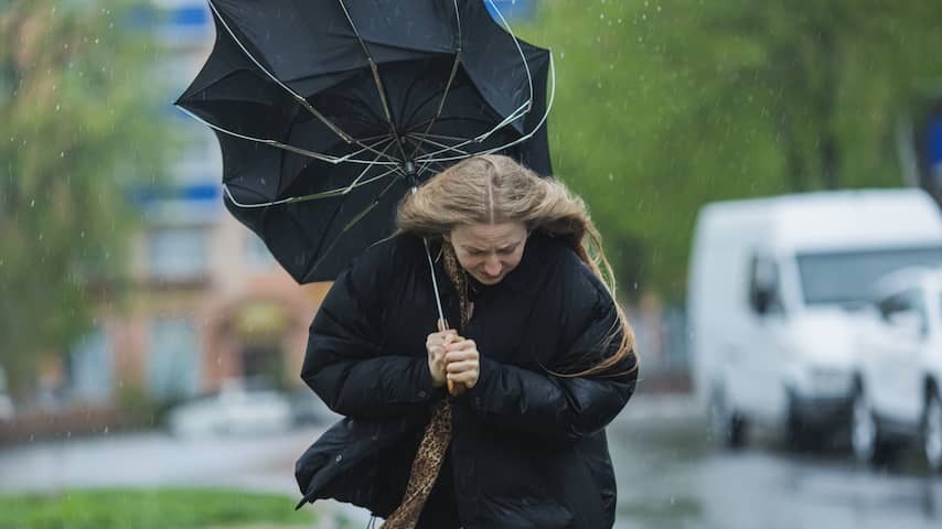 Code Geel in Northeast and IJsselmeer because of heavy gusts of wind