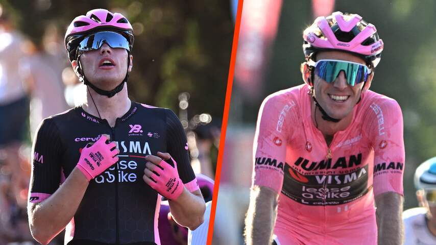 Double party for Visma in Giro: Kooij wins final ride, Simon Yates takes over win