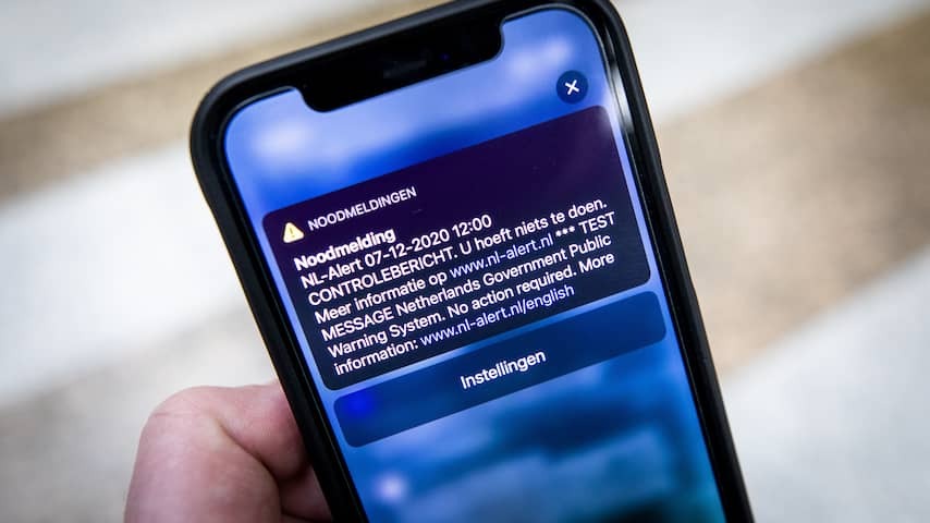 NL-Alert control message