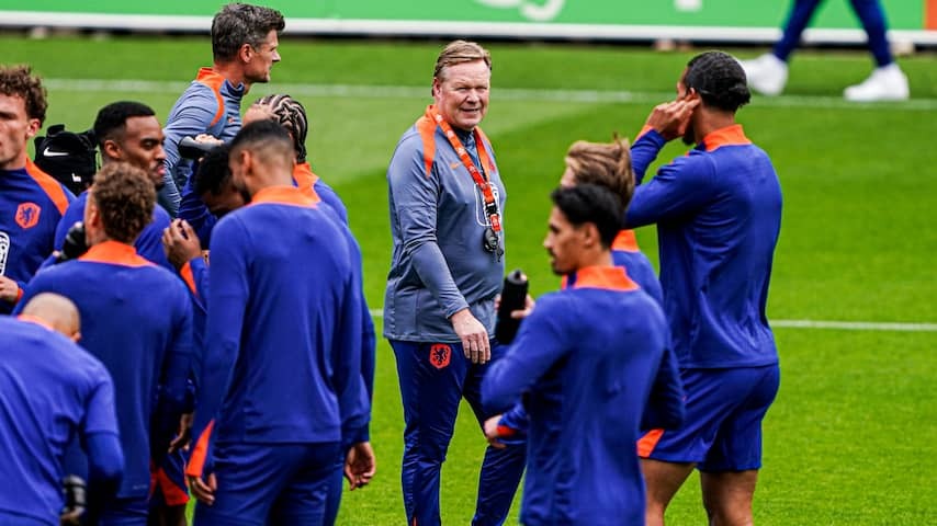 Koeman stands for difficult choices at Oranje: 'In my view the best team'