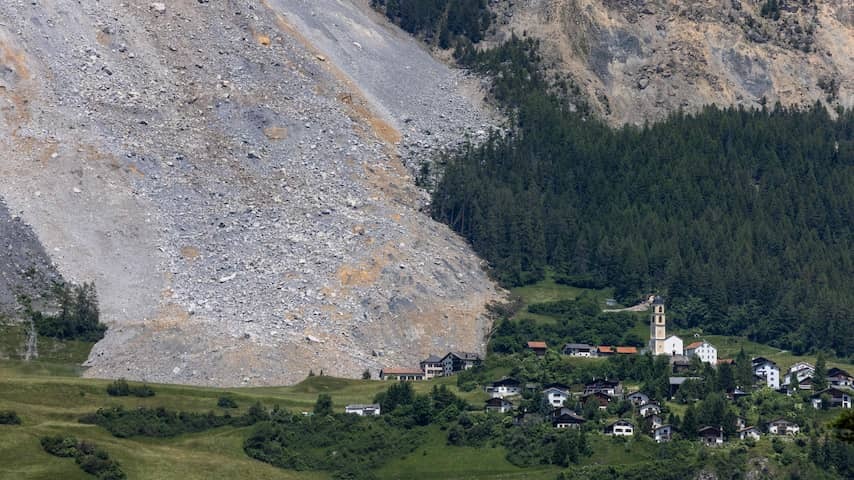 Another Swiss mountain village threatened by avalanche
