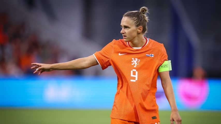 Miedema did not want to make her 100th Oranjegoal: 'Promise to my mother'