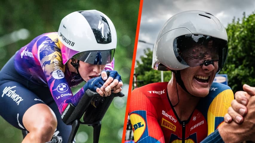 Mischa Bredewold for the first time national time trial champion, Hole is prolonging title