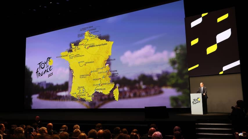 View the Tour de France 2025 course with Mont Ventoux ride, among others