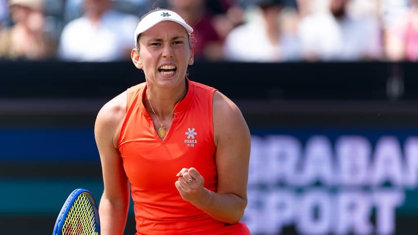 Elise Mertens also fights back in the final and wins WTA tournament in Rosmalen