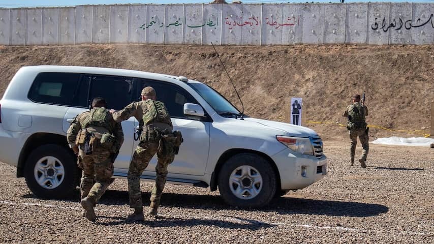 Return Dutch soldiers from Iraq delayed because of war Iran and Israel