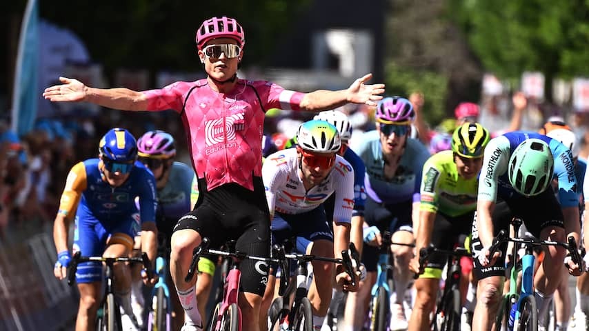 Marijn van den Berg is filling with ride win in battle for space in Tour selection
