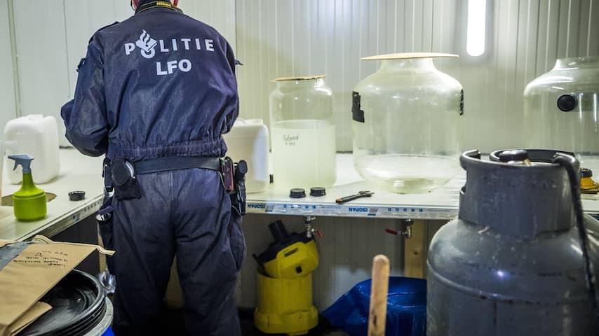 By far the most rolled -up drug labs in Europe were in the Netherlands