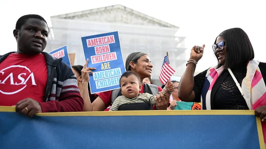 Trumps stop again on automatic birthright again