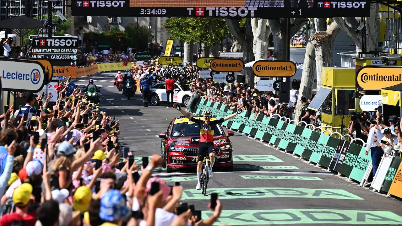 Image from Video: Tim Wellens Solos to Stage Victory in Tour de France