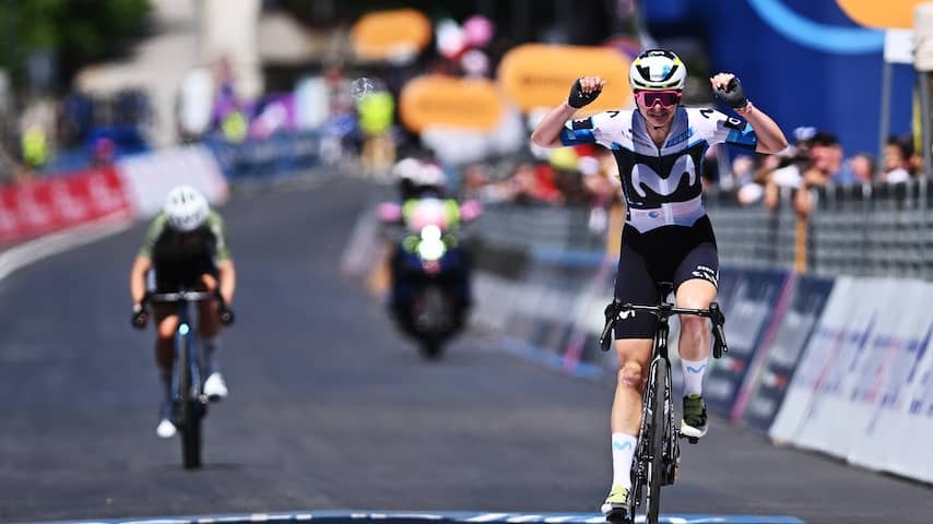 Four Dutch people in top five Giro stage, but win is for German lippert