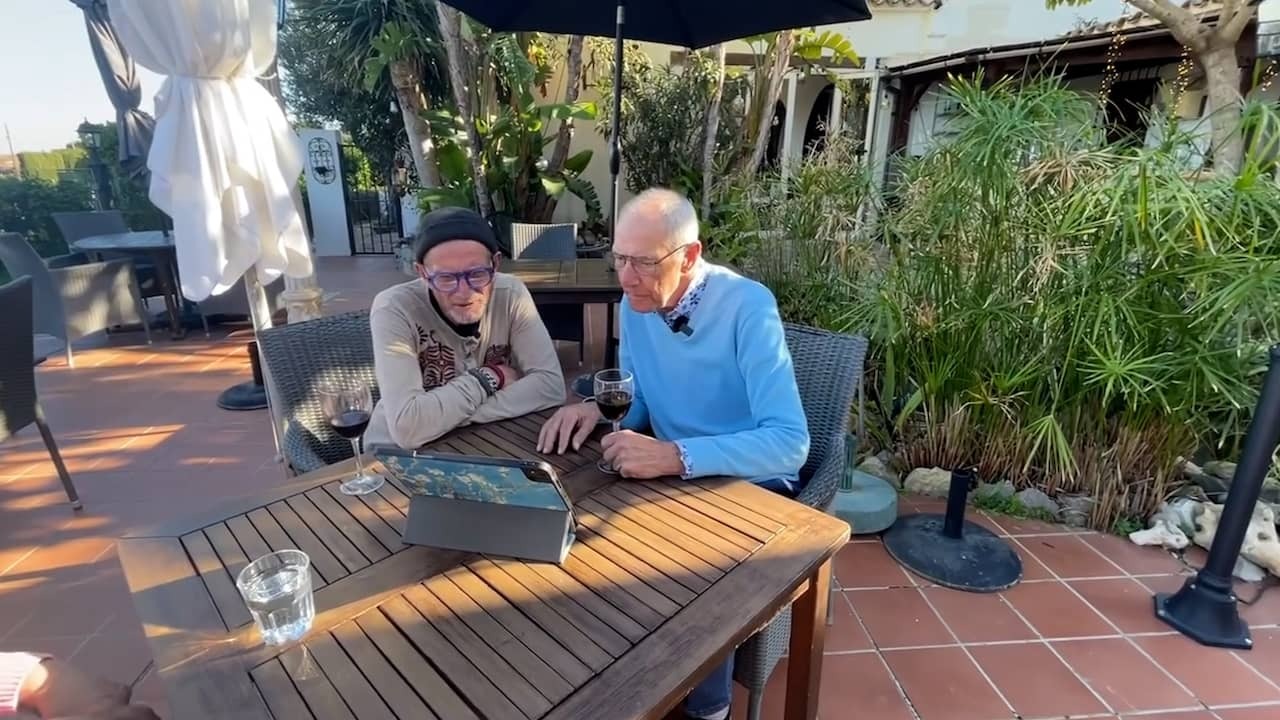 Image from video: Rob Verlinden shares images of last meeting with Nico Zwinkels
