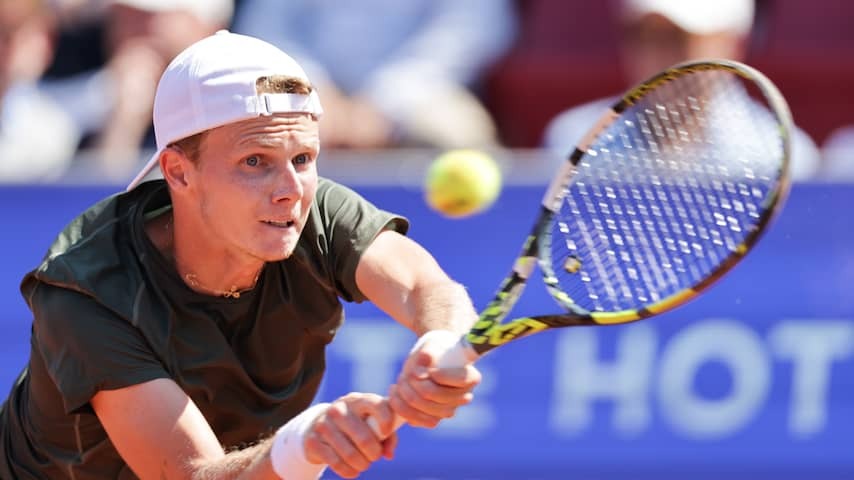Jesper de Jong books two days after lost final convincing victory in Umag
