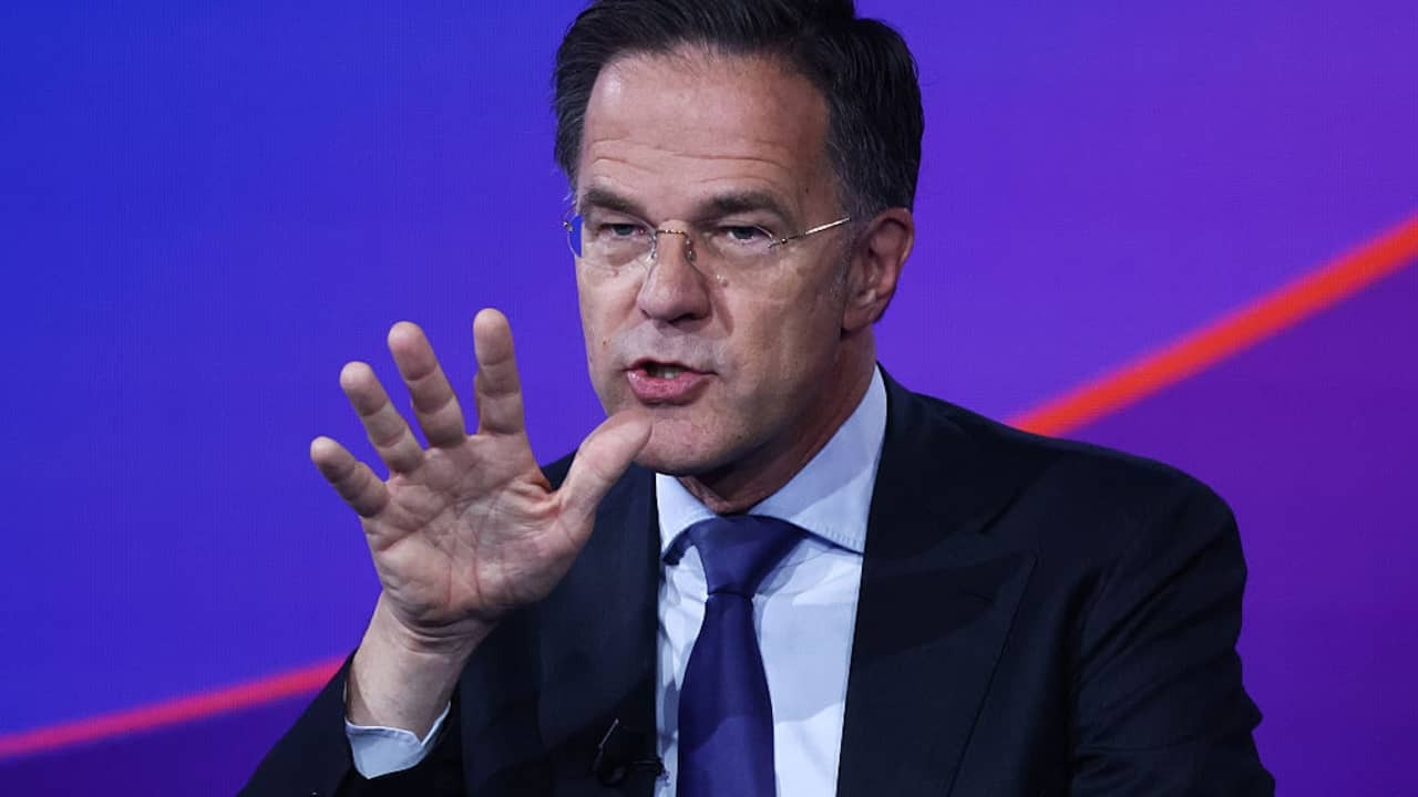 Image from video: NATO chef Rutte: 'We need ammunition, ammunition, ammunition'