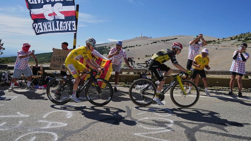 Pogacar also picks up on Ventoux on Vingegaard: 'I am not a superman'