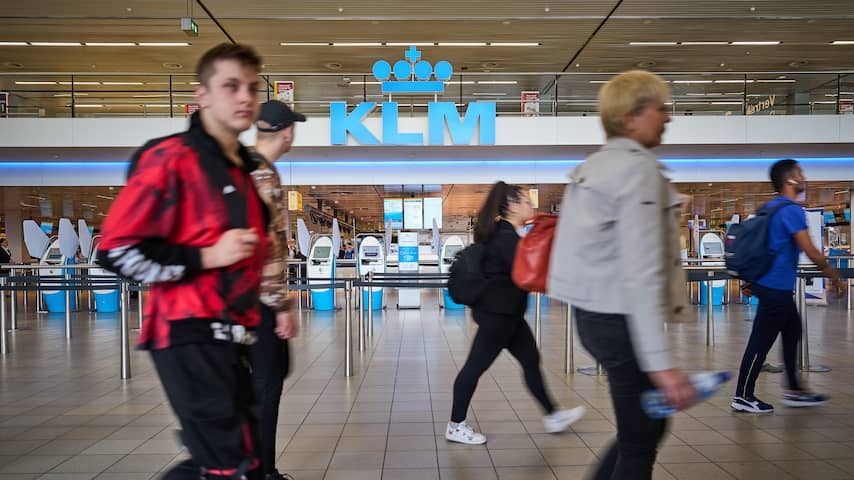 Ground staff from KLM will nevertheless stop at the start of summer vacation