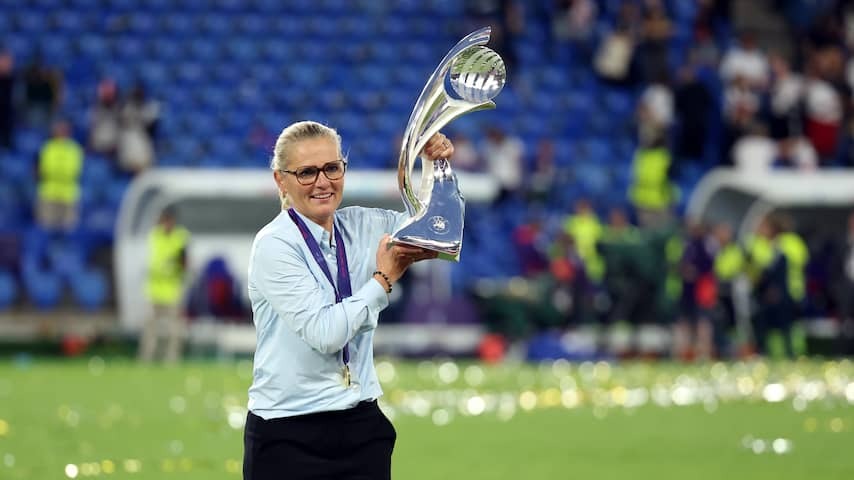 Figures at New Success Wiegman: Second coach ever with three European titles