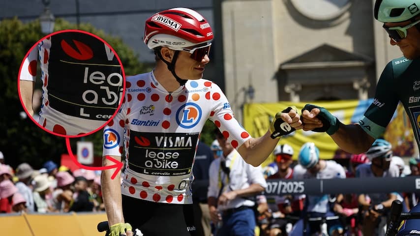 Visma rider Vingegaard still drives in BolletjeStroi after hassle over logo gambling site