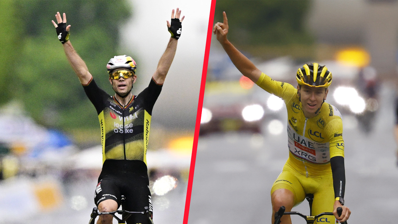 Image from Video: Van Aert Solos to Victory in Final Stage, Pogacar Wins Tour