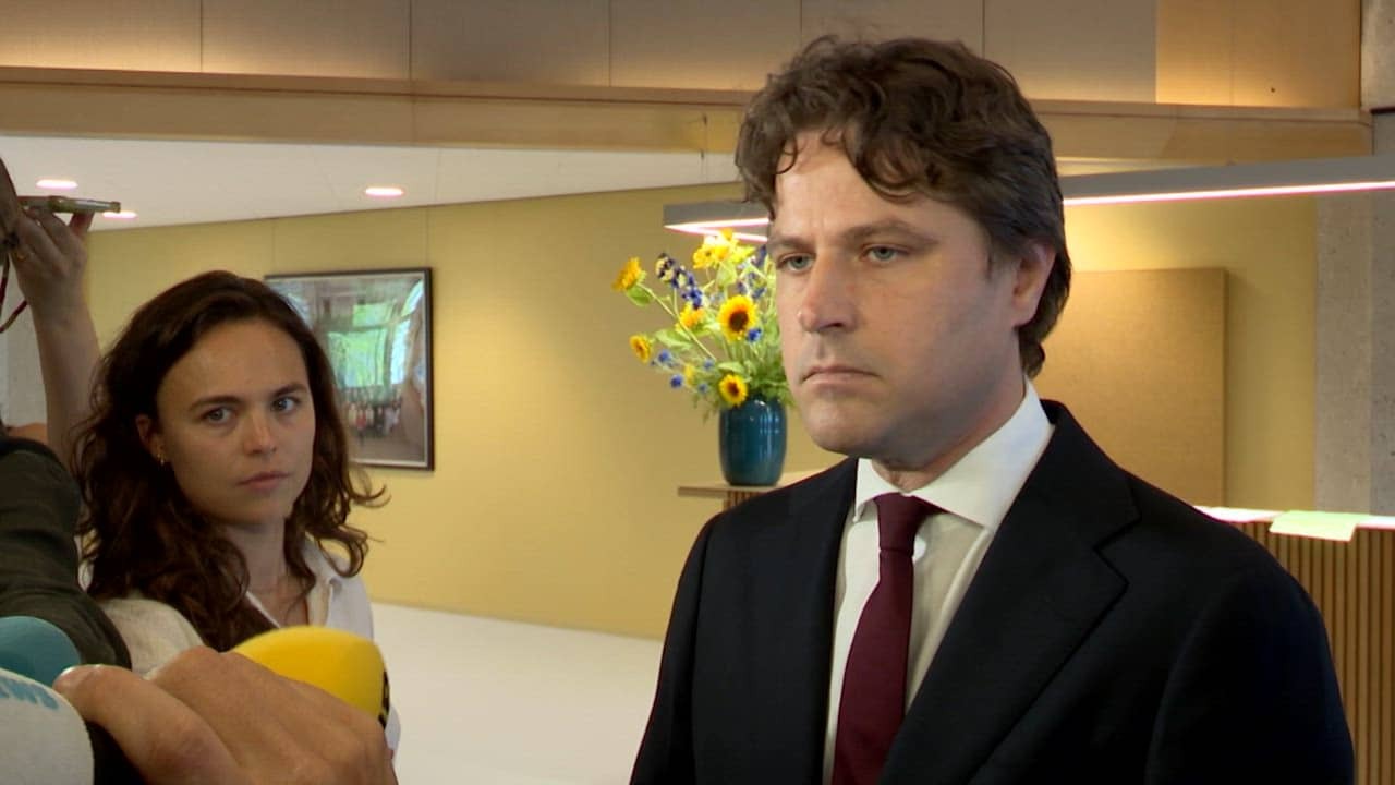 Image from Video: CDA'er Bontenbal angry: 'Feeling forced us to be against asylum law'