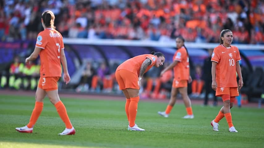Oranje collapses against Topland at the European Championship: 'Are just not at our best now'