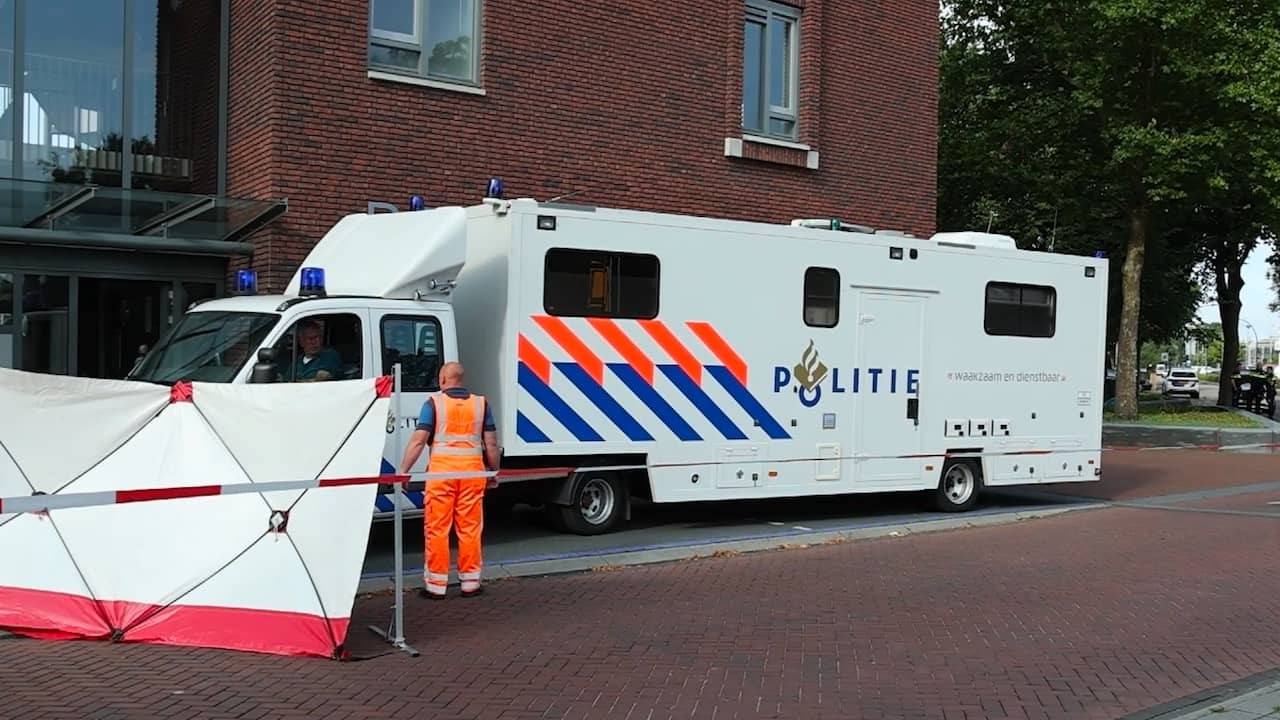 Image from Video: Wierden Police at Work Where Body was found