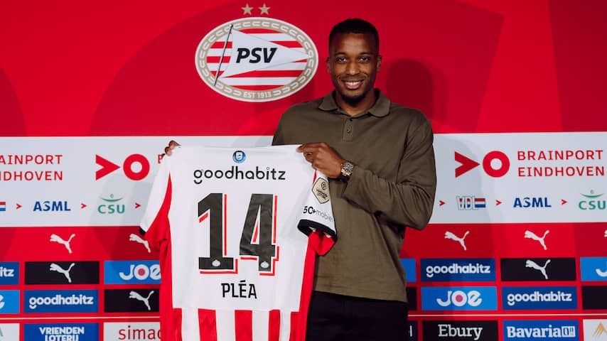 PSV confirms coming Spits Pléa: 'I am familiar with the trainer, Mr. Bosz'
