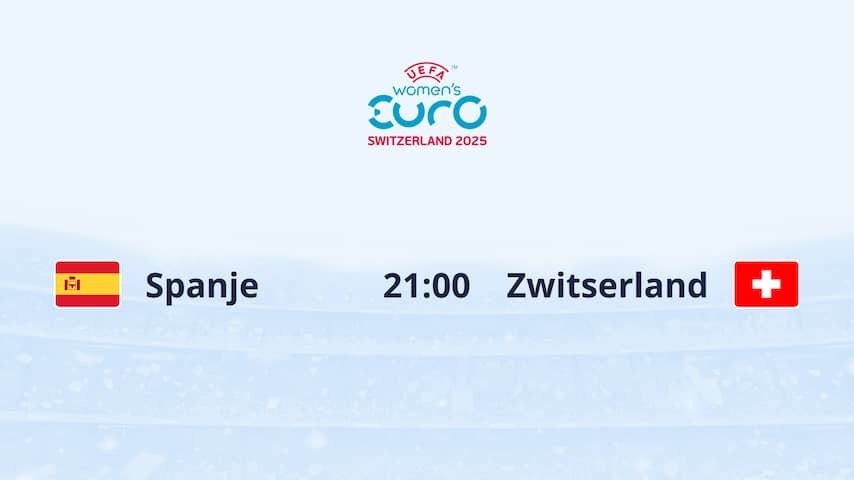 Day program Ek | Host country Switzerland wants to stunt against superpower Spain