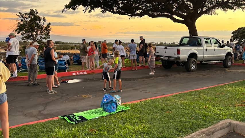 Dutch people in Hawaii fled for Tsunami: 'Was a big neighborhood picnic'