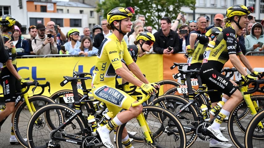 Vos is surprised by Spanish García (41) and has lost yellow sweater in Tour