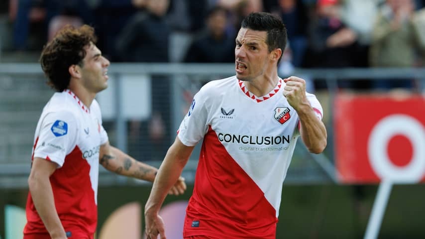 FC Utrecht wins thanks to beautiful Volleys from Sheriff in the Europa League preliminary round