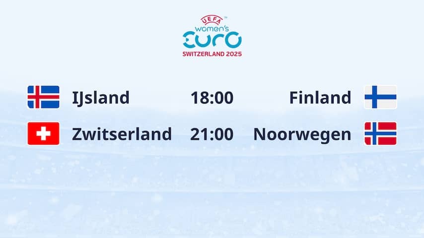 Day program Ek | Not host country Switzerland, but open Iceland and Finland