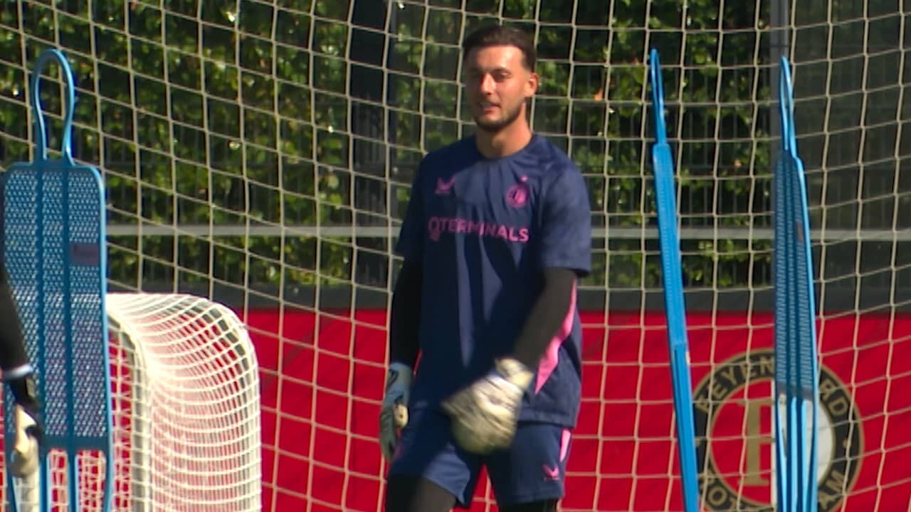 Image from Video: Feyenoord starts new season with Bijlow as the first goalkeeper