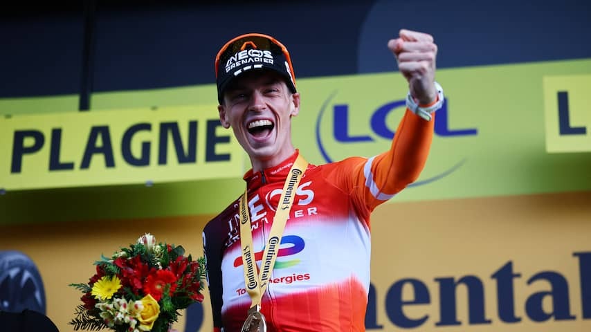 Even Pogacar bends for Arensman on La Plagne: 'Thymen was stronger'